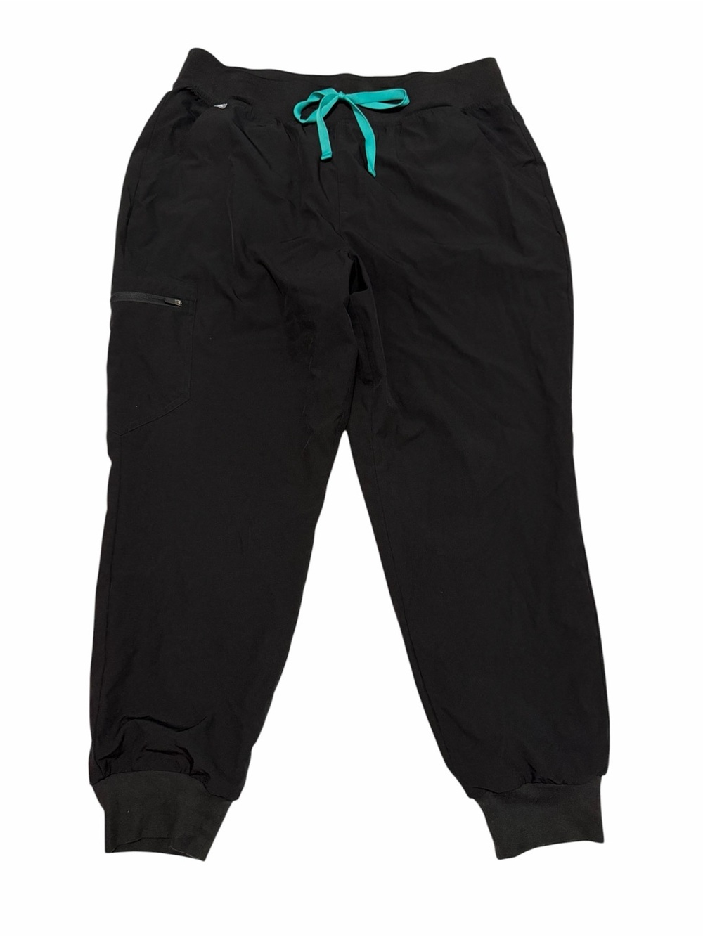 Figs Zamora FREEx Water Repellent Jogger Lined Scrub Pants | Black | XL/P